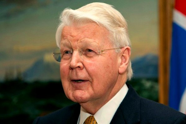 Президент Исландии Оулавюр Рагнар Гримссон